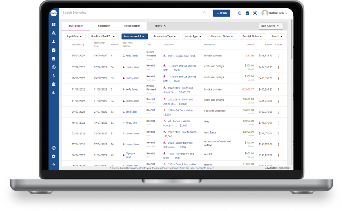 Legal Trust Accounting Software: Law Society Certified